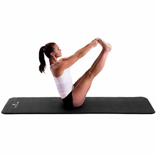 Prosource Fit Extra Thick Yoga and Pilates Mat ½” (13mm), 71-inch